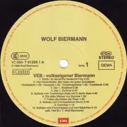 LP - Wolf Biermann - VEB (Volkseigener Biermann)