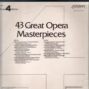 LP - Wolf-Ferrari, Puccini, Verdi,.. - 43 Great Opera Masterpieces