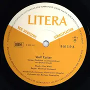 LP - Wolf Kaiser , Bertolt Brecht , Berliner Ensemble - Songs, Gedichte Und Geschichten