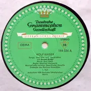 LP - Wolf Kaiser - Songs, Gedichte Und Geschichten Von Bertolt Brecht