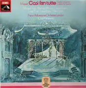 LP - Wolfgang Amadeus Mozart - Così fan tutte - Großer Querschnitt in italienischer Sprache,, Otto Klemperer, New Philharmonia Orchestra London
