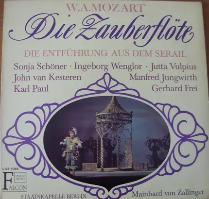 Mozart - Die Zauberflöte - Die Entführung Aus Dem Serail (von Zallinger)