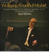 Mozart / Berliner Philharmoniker , Böhm - Posthorn-Serenade KV 320 / Serenata Notturna KV 239