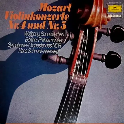Mozart - Violinkonzerte D-dur KV 218 Und A-dur KV 219