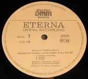 LP - Mozart - Violinkonzerte · B-dur Kv207 · D-dur Kv218 - Direct Metal Mastering