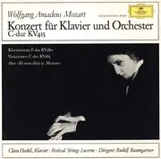 LP - Mozart - Konzert Für Klavier Und Orchester C-Dur KV 415 - tulip rim, club edition