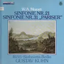 LP - Mozart - Sinfonie Nr. 21 / Sinfonie Nr. 31 'Pariser' (Gustav Kuhn)