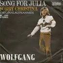 7'' - Wolfgang Hofer - Song For Julia / Sorry Christina