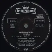 LP - Wolfgang Weiss - Für Dich