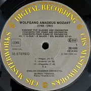 LP - Mozart - Piano Concerti No. 17 G Major, K. 453 ∙ No. 18 B-Flat Major,  K. 456