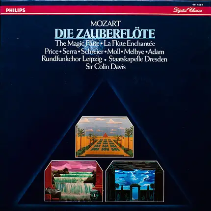 Wolfgang Amadeus Mozart - Margaret Price • Luciana Serra • Peter Schreier • Kurt Moll • Mikael Melb - Die Zauberflöte (The Magic Flute • La Flûte Enchantée)