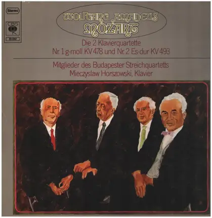 Mozart - Die 2 Klavierquartette