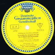 LP - Mozart - Serenade Nr.10 B-Dur KV 361 Für 12 Bläser Und Kontrabass (Bläserserenade) - Tulip Rim