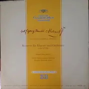 10'' - Wolfgang Amadeus Mozart - Monique Haas , Berliner Philharmoniker , Ferdinand Leitner - Konzert Für Klavier Und Orchester A-dur KV 488 - Stitched FOC