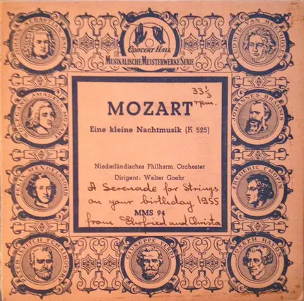 Wolfgang Amadeus Mozart - Nederlands Philharmonisch Orkest - Eine Kleine Nachtmusik (Serenade For Strings) K 525