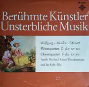 10'' - Mozart - Flötenquartett D-dur, KV 285 / Oboenquartett F-dur, KV 370
