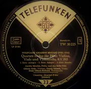 10'' - Mozart - Flötenquartett KV 285, Oboenquartett KV 370