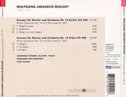 CD - Mozart - Piano Concertos Nos. 14 & 15