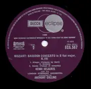 LP - Mozart - Clarinet Concerto / Bassoon Concerto