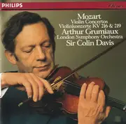 CD - Wolfgang Amadeus Mozart - Arthur Grumiaux , London Symphony Orchestra , Sir Colin Davis - Violin Concertos KV 216 & 219