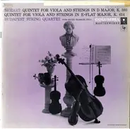 Mozart - Quintet For Viola And Strings In D Major, K. 593 / Quintet For Viola And Strings In E-Flat Major, K