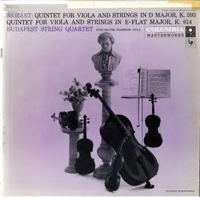 Wolfgang Amadeus Mozart - Quintet For Viola And Strings In D Major, K. 593 / Quintet For Viola And Strings In E-Flat Major, K