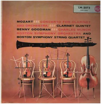 Wolfgang Amadeus Mozart - Benny Goodman - Mozart - Concerto For Clarinet And Orchestra