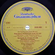 LP - Mozart - Eine Kleine Nachtmusik / Serenata Notturna, KV 239 / Sinfonia Concertante, KV 364