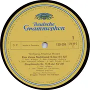 LP - Mozart - Eine Kleine Nachtmusik, Divertimento KV 287