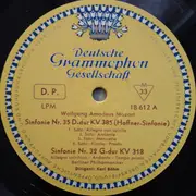LP - Wolfgang Amadeus Mozart - Berliner Philharmoniker ‧ Karl Böhm - Haffner-Sinfonie  KV 385 · Sinfonie G-Dur KV 318 · Prager Sinfonie KV 504 - Mono