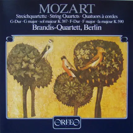 Mozart / Brandis Quartet - Streichquartette KV 837 & 590
