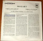 LP - Wolfgang Amadeus Mozart - Bruno Walter , Columbia Symphony Orchestra - Symphonies No's 36 in C, K 425 & 39 in  E Flat , K 543