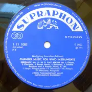 Double LP - Mozart - Chamber Music For Wind Instruments