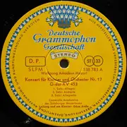 LP - Mozart - Piano Concertos No.17 G Major, K.453 · No.21 C Major, K.467