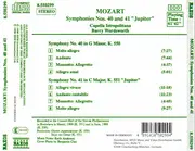CD - Wolfgang Amadeus Mozart - Capella Istropolitana , Barry Wordsworth - Symphonies Nos. 40 And 41 'Jupiter'