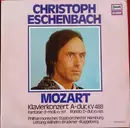 LP - Mozart -  Eschenbach , Philh. Staatsorchester Hamburg - Klavierkonzert A-dur KV 488, Fantasie D-moll KV 397, Rondo D-dur KV 485