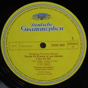 LP - Mozart (Eschenbach, Frantz) - Klaviermusik Zu Vier Händen
