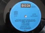 LP - Wolfgang Amadeus Mozart - Christian Ferras / Stuttgarter Kammerorchester / Karl Münchinger - Violinkonzert Nr.3 G-Dur / Violinkonzert Nr.7 Es Dur