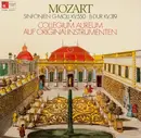 LP - Wolfgang Amadeus Mozart - Collegium Aureum - Sinfonien G-Moll KV 550 • B-Dur KV 319 - Gatefold