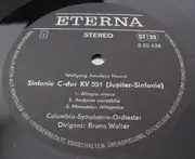 LP - Mozart - Bruno Walter w/ Columbia Symph. Orch. - Sinfonie C-dur KV 551 'Jupiter-Sinfonie' / Sinfonie D-dur KV 385 'Haffner-Sinfonie'