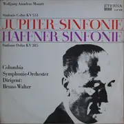 LP - Mozart - Bruno Walter w/ Columbia Symph. Orch. - Sinfonie C-dur KV 551 'Jupiter-Sinfonie' / Sinfonie D-dur KV 385 'Haffner-Sinfonie'