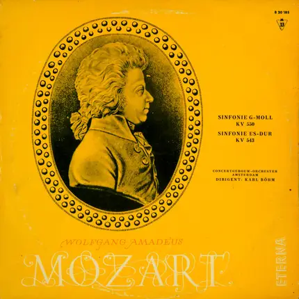 Mozart - Sinfonie G-Moll KV 550 / Sinfonie ES-Dur KV 543
