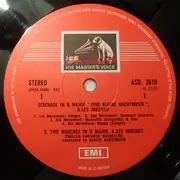 LP - Wolfgang Amadeus Mozart - Daniel Barenboim , English Chamber Orchestra - Eine Kleine Nachtmusik / Divertimento In D, K.205 / Two Marches, K.335