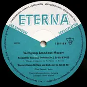 10'' - Wolfgang Amadeus Mozart - Erich Penzel , Gewandhausorchester Leipzig , Hans Wallat - Konzert Für Horn Und Orchester Nr. 2 Es-Dur KV 417 / Konzert-Rondo Für Horn Und Orchester Es-Dur KV 371 / Konzert Für Horn Und Orchester Nr. 3 Es-Dur KV 447 - Gre