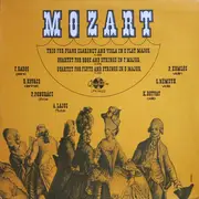 LP - Wolfgang Amadeus Mozart - Ferenc Rados , Béla Kovács , Péter Pongrácz , Attila Lajos , Péter Komlós - Trio For Piano, Clarinet And Viola In E Flat Major / Quartet For Oboe And Strings In F Major / Quartet For Flute And Strings In D Major