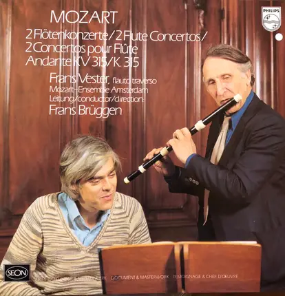 Mozart - 2 Flötenkonzerte / 2 Flute Concertos / 2 Concertos Pour Flûte / Andante KV 315 / K. 315