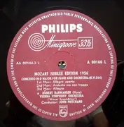 LP - Mozart - Two Concertos For Flute And Orchestra: G Major  K.V. 313 / D Major K.V. 314