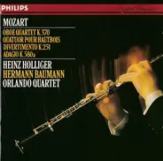 Mozart - Oboe Quartet K.370 / Quatour Pour Hautbois · Divertimento K.251 · Adagio K.580a