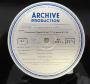 10'' - Mozart - Pianoforte Concerto No. 12 In A Major K.414 - Mono