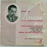 LP - Wolfgang Amadeus Mozart - Herbert von Karajan , Philharmonia Orchestra - Sinfonia Concertante In E Flat, K297b / Eine Kleine Nachtmusik